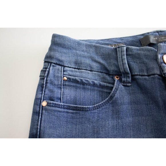 The Limited Denim Skinny Jean - Soft Modal Stretch Denim - Medium Blue Wash - 2 - Picture 4 of 10